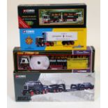 4x boxed Corgi model trucks.