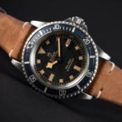 A RARE GENTLEMAN'S STAINLESS STEEL ROLEX TUDOR OYSTER PRINCE "SNOWFLAKE" SUBMARINER WRIST WATCH