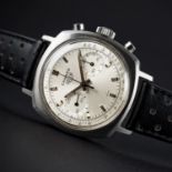 A RARE GENTLEMAN'S STAINLESS STEEL HEUER CAMARO CHRONOGRAPH WRIST WATCH CIRCA 1970, REF. 9220T D: