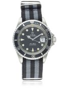 A GENTLEMAN'S STAINLESS STEEL ROLEX TUDOR PRINCE OYSTERDATE SUBMARINER WRIST WATCH CIRCA 1981,