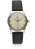 A GENTLEMAN'S STAINLESS STEEL OMEGA SEAMASTER AUTOMATIC WRIST WATCH CIRCA 1958, REF. 2848 D: