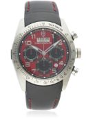 A GENTLEMAN'S STAINLESS STEEL ROLEX TUDOR FASTRIDER DUCATI CHRONOGRAPH WRIST WATCH CIRCA 2016,