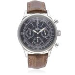 A GENTLEMAN'S STAINLESS STEEL DANIEL JEANRICHARD CHRONOGRAPH WRIST WATCH DATED 2004, REF. 25012 WITH