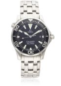 A GENTLEMAN'S MID SIZE STAINLESS STEEL OMEGA SEAMASTER PROFESSIONAL 300 BRACELET WATCH CIRCA 1998 D:
