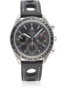 A GENTLEMAN'S STAINLESS STEEL OMEGA SPEEDMASTER 1957 AUTOMATIC CHRONOGRAPH WRIST WATCH CIRCA 2006,