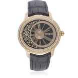 A LADIES LARGE 18K SOLID ROSE GOLD AUDEMARS PIGUET MILLENARY MORITA WRIST WATCH CIRCA 2015, REF.