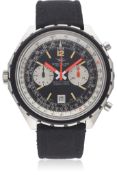 A GENTLEMAN'S STAINLESS STEEL BREITLING CHRONO MATIC NAVITIMER CHRONOGRAPH WRIST WATCH CIRCA 1970 D: