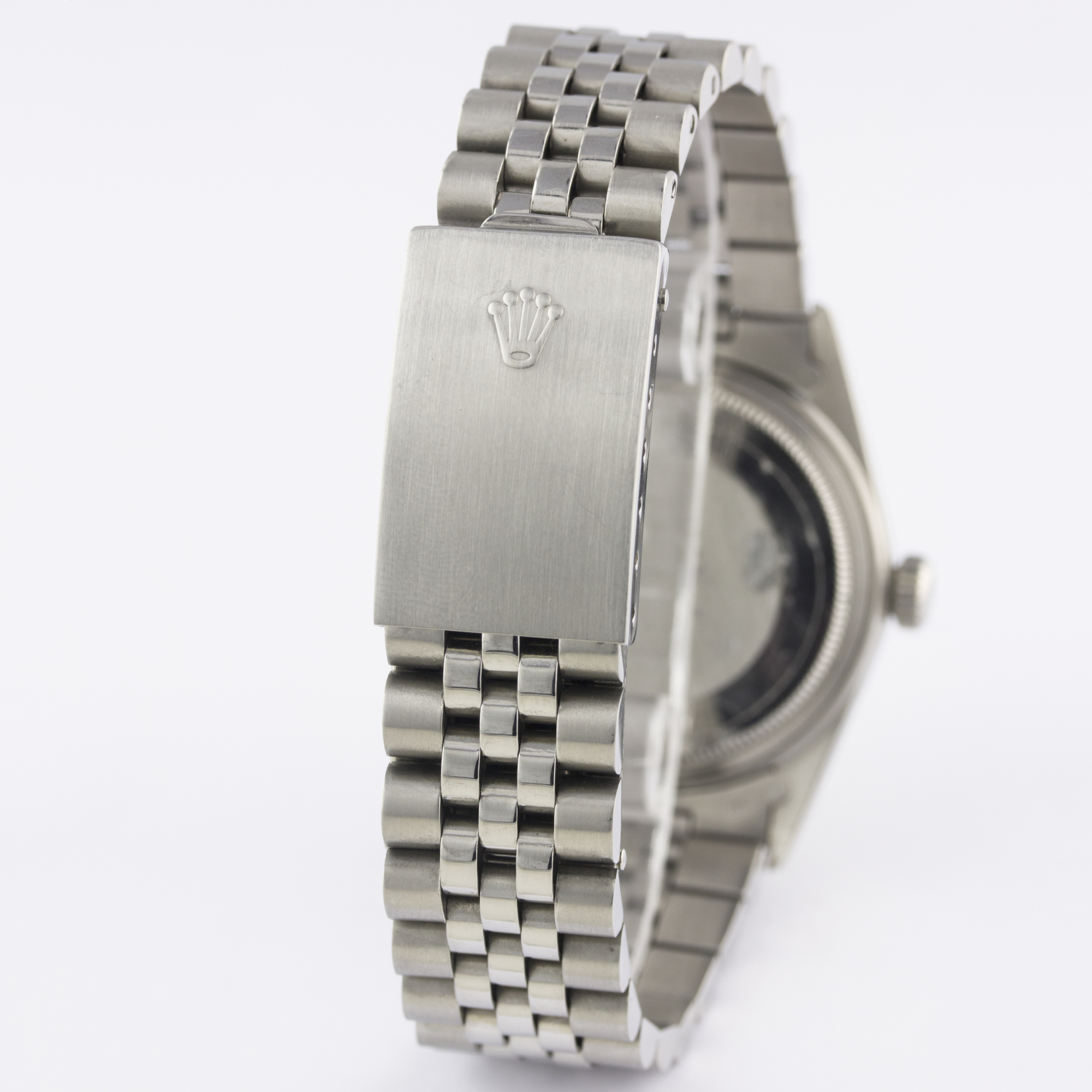 A GENTLEMAN'S STEEL & WHITE GOLD ROLEX OYSTER PERPETUAL DATEJUST BRACELET WATCH CIRCA 1977, REF. - Image 6 of 9
