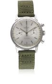 A GENTLEMAN'S STAINLESS STEEL BREITLING TOP TIME CHRONOGRAPH WRIST WATCH CIRCA 1960s, REF. 2002