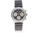 A GENTLEMAN'S STAINLESS STEEL WAKMANN TRIPLE CALENDAR CHRONOGRAPH WRIST WATCH CIRCA 1960s, REF. 71.