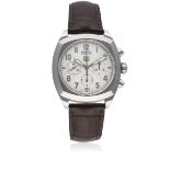 A GENTLEMAN'S STAINLESS STEEL TAG HEUER MONZA CALIBRE 36 CHRONOGRAPH WRIST WATCH DATED 2005, REF.