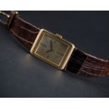 A VERY RARE GENTLEMAN'S 18K SOLID GOLD AUDEMARS PIGUET & CO WRIST WATCH CIRCA 1935, MADE FOR DUNHILL