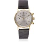 A GENTLEMAN'S 18K SOLID GOLD BREITLING TOP TIME CHRONOGRAPH WRIST WATCH CIRCA 1960s, REF. 2004