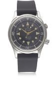 A GENTLEMAN'S STAINLESS STEEL DAMAS MARINOGRAF 600 FEET AUTOMATIC DIVERS WRIST WATCH CIRCA 1961,