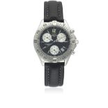 A GENTLEMAN'S STAINLESS STEEL BREITLING COLT CHRONOGRAPH WRIST WATCH CIRCA 1990s, REF. A53035