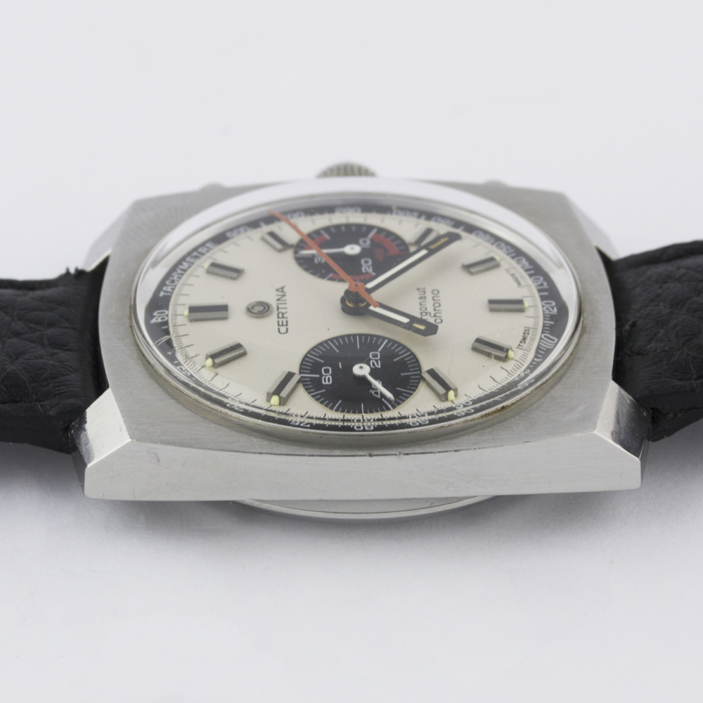 A RARE GENTLEMAN'S STAINLESS STEEL CERTINA ARGONAUT CHRONO CHRONOGRAPH WRIST WATCH CIRCA 1970, - Image 11 of 11