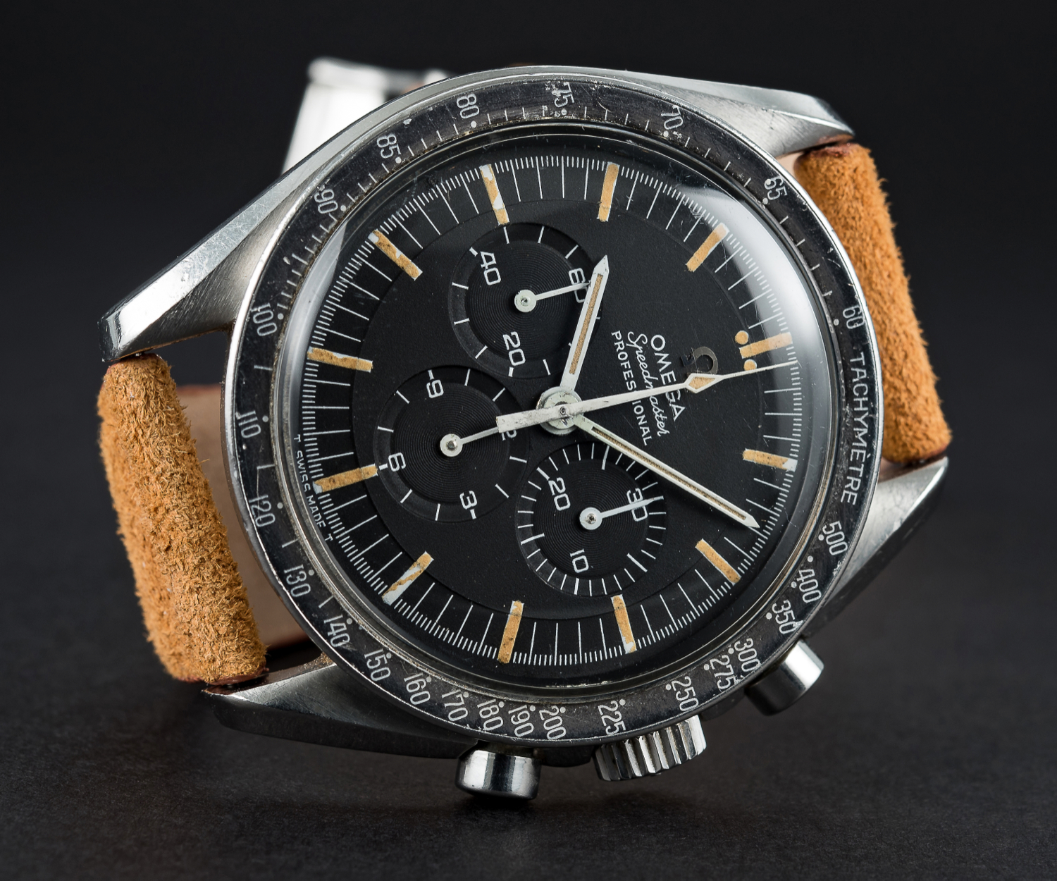 A RARE GENTLEMAN'S STAINLESS STEEL OMEGA SPEEDMASTER PROFESSIONAL CHRONOGRAPH WRIST WATCH CIRCA - Image 2 of 11