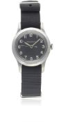 A GENTLEMAN'S BRITISH MILITARY JAEGER LECOULTRE RAF PILOTS WRIST WATCH CIRCA 1940 Movement: Manual