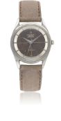 A GENTLEMAN'S STAINLESS STEEL UNIVERSAL GENEVE POLEROUTER WRIST WATCH CIRCA 1950s, REF. 20368-1 WITH