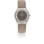 A GENTLEMAN'S STAINLESS STEEL UNIVERSAL GENEVE POLEROUTER WRIST WATCH CIRCA 1950s, REF. 20368-1 WITH