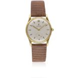 A GENTLEMAN'S 18K SOLID GOLD ROLEX PRECISION WRIST WATCH CIRCA 1950s, REF. 4651 Movement: 17J,