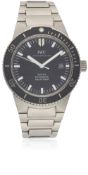 A GENTLEMAN'S TITANIUM IWC AQUATIMER GST AUTOMATIC BRACELET WATCH CIRCA 2005, REF. 3536 WITH BOX,