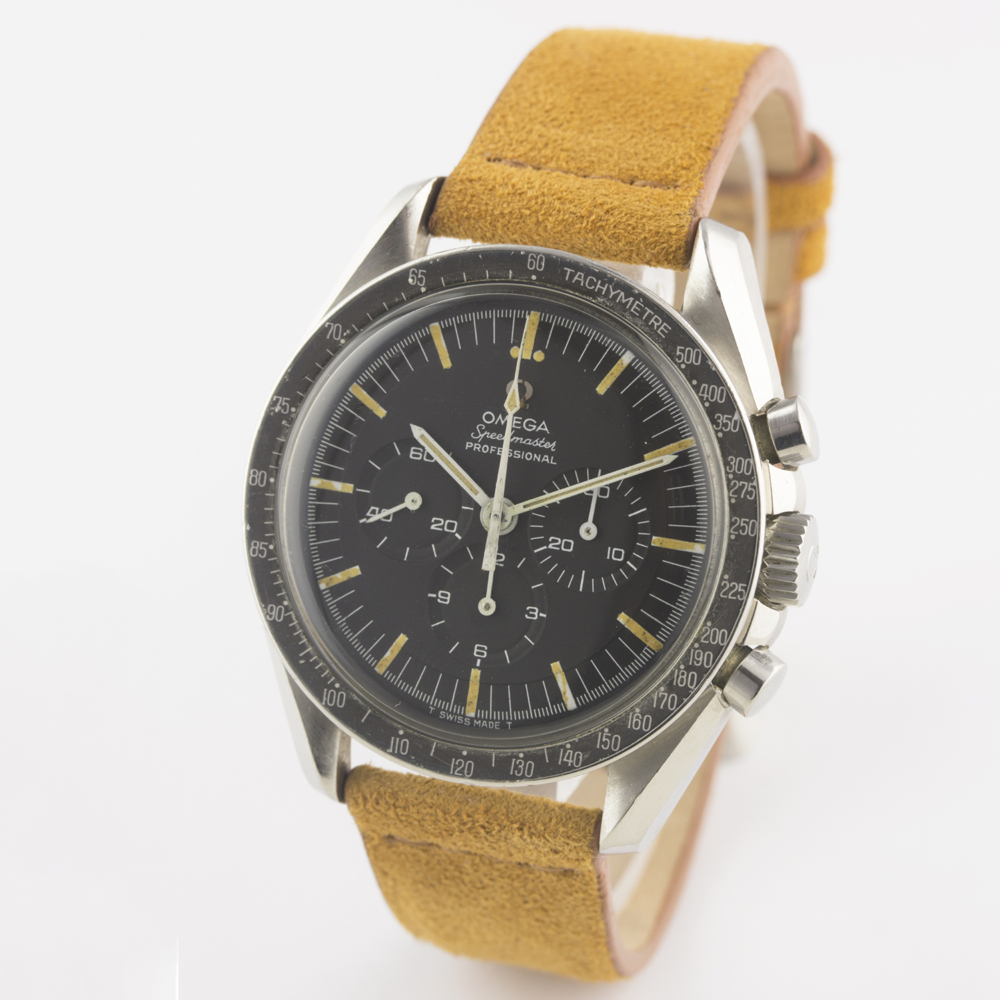 A RARE GENTLEMAN'S STAINLESS STEEL OMEGA SPEEDMASTER PROFESSIONAL CHRONOGRAPH WRIST WATCH CIRCA - Image 6 of 11