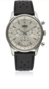 A GENTLEMAN'S STAINLESS STEEL TALIS "SHERPA GRAPH" CHRONOGRAPH WRIST WATCH CIRCA 1968 Movement: 17J,