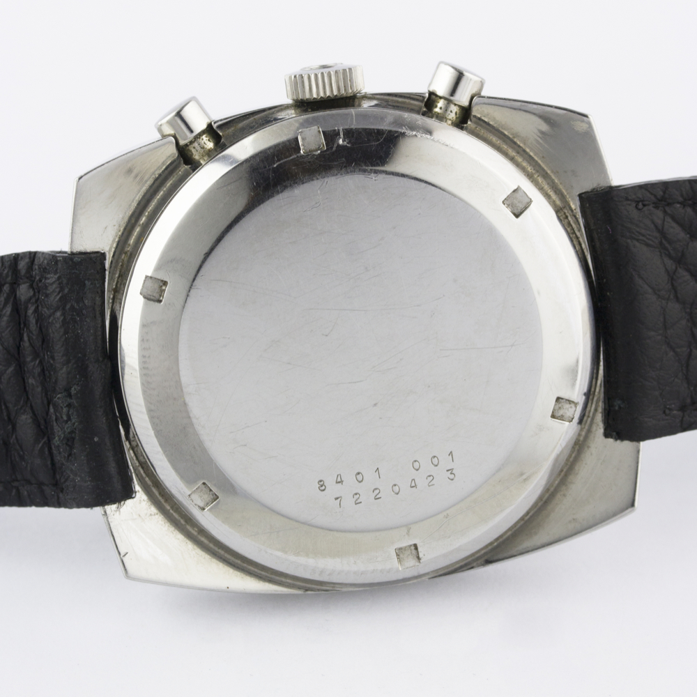 A RARE GENTLEMAN'S STAINLESS STEEL CERTINA ARGONAUT CHRONO CHRONOGRAPH WRIST WATCH CIRCA 1970, - Image 7 of 11