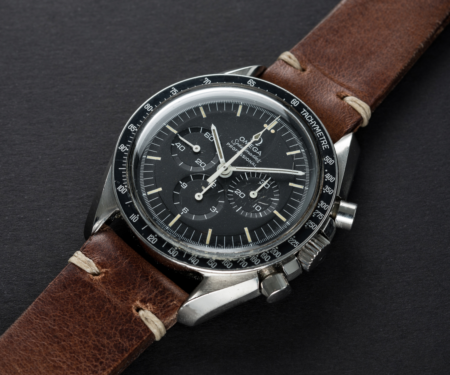 A RARE GENTLEMAN'S STAINLESS STEEL OMEGA SPEEDMASTER PROFESSIONAL CHRONOGRAPH WRIST WATCH CIRCA - Image 2 of 12