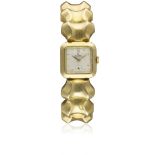 A RARE LADIES 18K SOLID GOLD ROLEX PRECISION BRACELET WATCH CIRCA 1950s, REF. 4496 Movement: 17J,