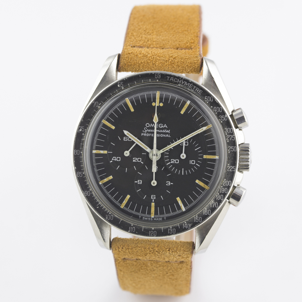 A RARE GENTLEMAN'S STAINLESS STEEL OMEGA SPEEDMASTER PROFESSIONAL CHRONOGRAPH WRIST WATCH CIRCA - Image 4 of 11