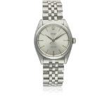 A GENTLEMAN'S STAINLESS STEEL ROLEX OYSTER PRECISION BRACELET WATCH DATED 1963, REF. 6426 WITH