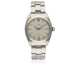 A GENTLEMAN'S STAINLESS STEEL ROLEX OYSTER PRECISION BRACELET WATCH CIRCA 1961, REF. 6426 WITH