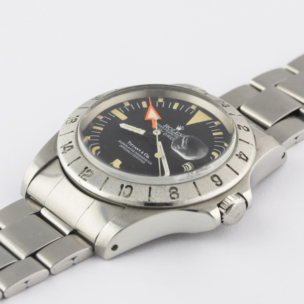 A VERY RARE GENTLEMAN'S STAINLESS STEEL ROLEX OYSTER PERPETUAL DATE EXPLORER II "ORANGE HAND" - Image 5 of 13