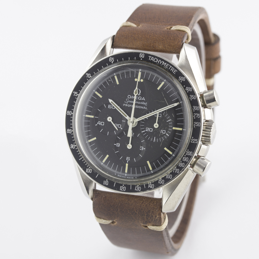 A RARE GENTLEMAN'S STAINLESS STEEL OMEGA SPEEDMASTER PROFESSIONAL CHRONOGRAPH WRIST WATCH CIRCA - Image 6 of 12