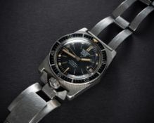 A VERY RARE GENTLEMAN'S STAINLESS STEEL Z.R.C. ETANCHE GRANDS FONDS 300M "SERIES III" AUTOMATIC