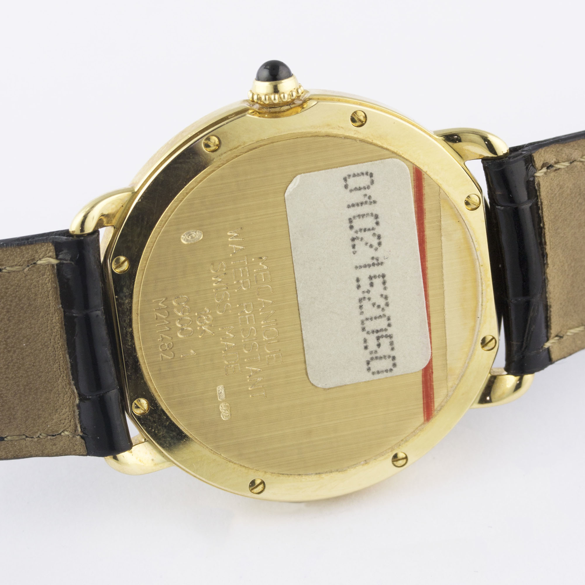 A GENTLEMAN'S 18K SOLID GOLD CARTIER RONDE LOUIS MECANIQUE WRIST WATCH CIRCA 2000, REF. 0900 1 - Image 7 of 10