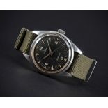 A VERY RARE GENTLEMAN'S STAINLESS STEEL OMEGA RAILMASTER WRIST WATCH CIRCA 1959, REF. 2914-3 SC