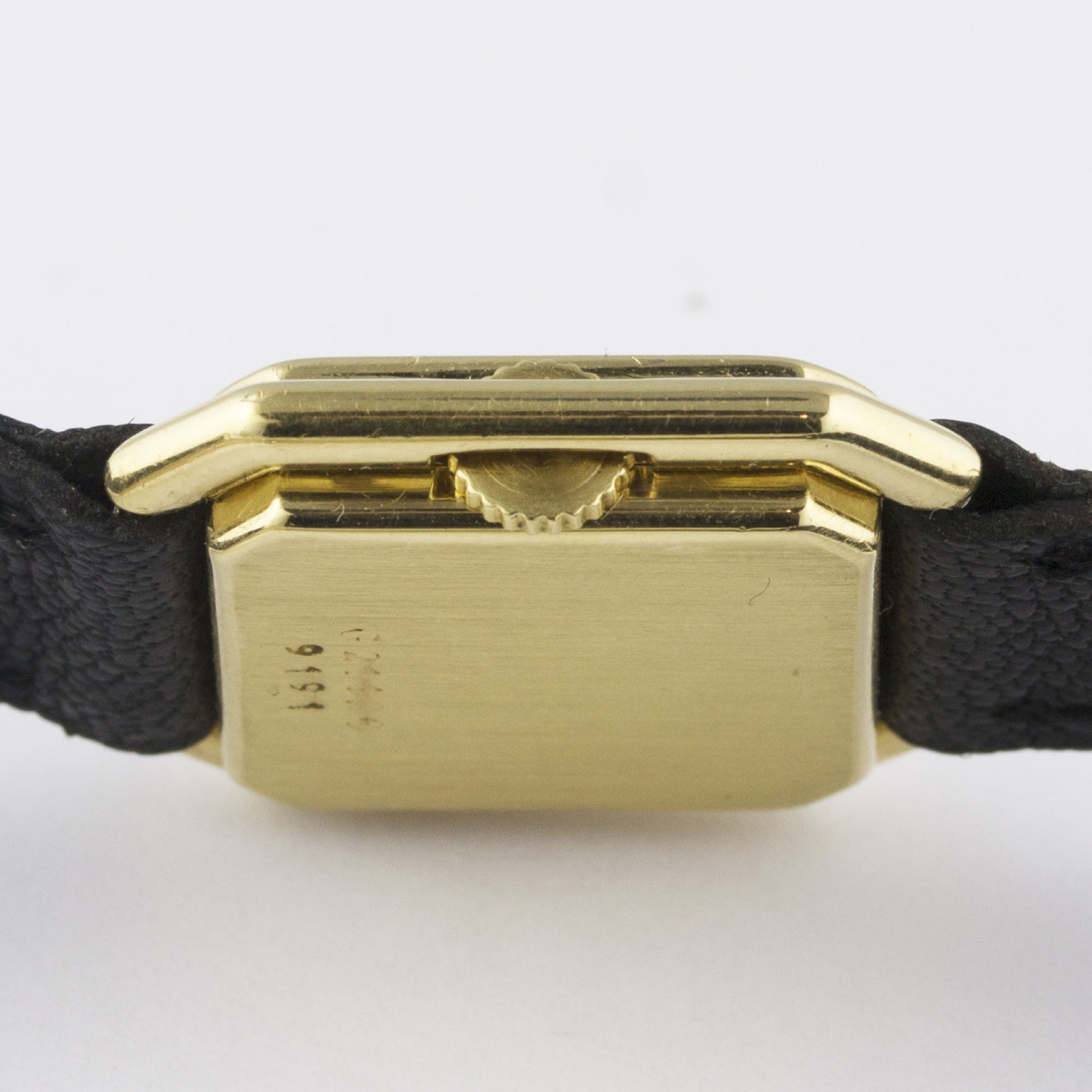 A RARE LADIES 18K SOLID GOLD CARTIER LONDON CEINTURE WRIST WATCH CIRCA 1969, WITH LONDON HALLMARKS - Image 10 of 11