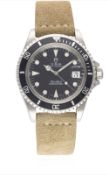 A GENTLEMAN'S STAINLESS STEEL ROLEX TUDOR PRINCE OYSTERDATE SUBMARINER WRIST WATCH CIRCA 1992,