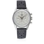 A GENTLEMAN'S STAINLESS STEEL HEUER CLASSIC CARRERA CHRONOGRAPH WRIST WATCH CIRCA 2000, REF.