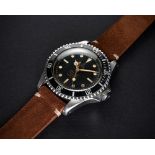 A VERY RARE GENTLEMAN'S STAINLESS STEEL ROLEX TUDOR OYSTER PRINCE SUBMARINER WRIST WATCH CIRCA 1962,