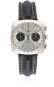 A GENTLEMAN'S BREITLING TOP TIME CHRONOGRAPH WRIST WATCH CIRCA 1967, REF. 2006 WITH "PANDA" DIAL