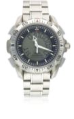 A GENTLEMAN'S TITANIUM OMEGA SPEEDMASTER PROFESSIONAL X-33 BRACELET WATCH CIRCA 1998, REF. 3290.50.