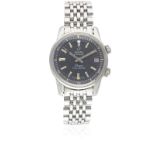 A GENTLEMAN'S STAINLESS STEEL ENICAR SHERPA SUPER DIVETTE AUTOMATIC DIVERS BRACELET WATCH CIRCA