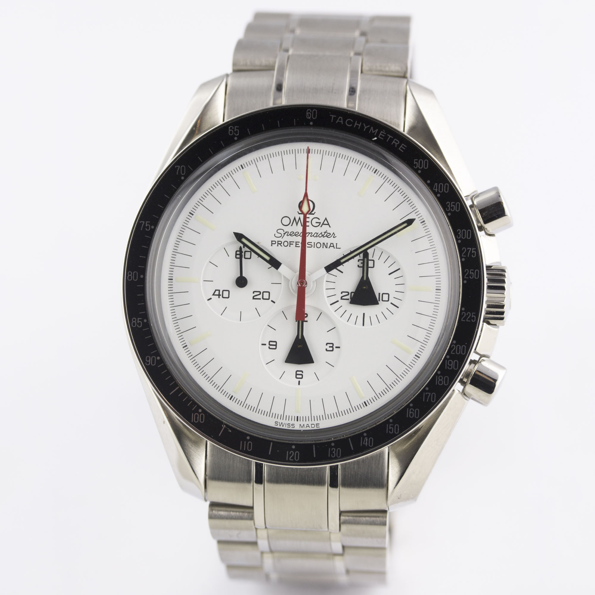 A RARE GENTLEMAN'S STAINLESS STEEL OMEGA SPEEDMASTER PROFESSIONAL "ALASKA PROJECT" CHRONOGRAPH - Image 3 of 10