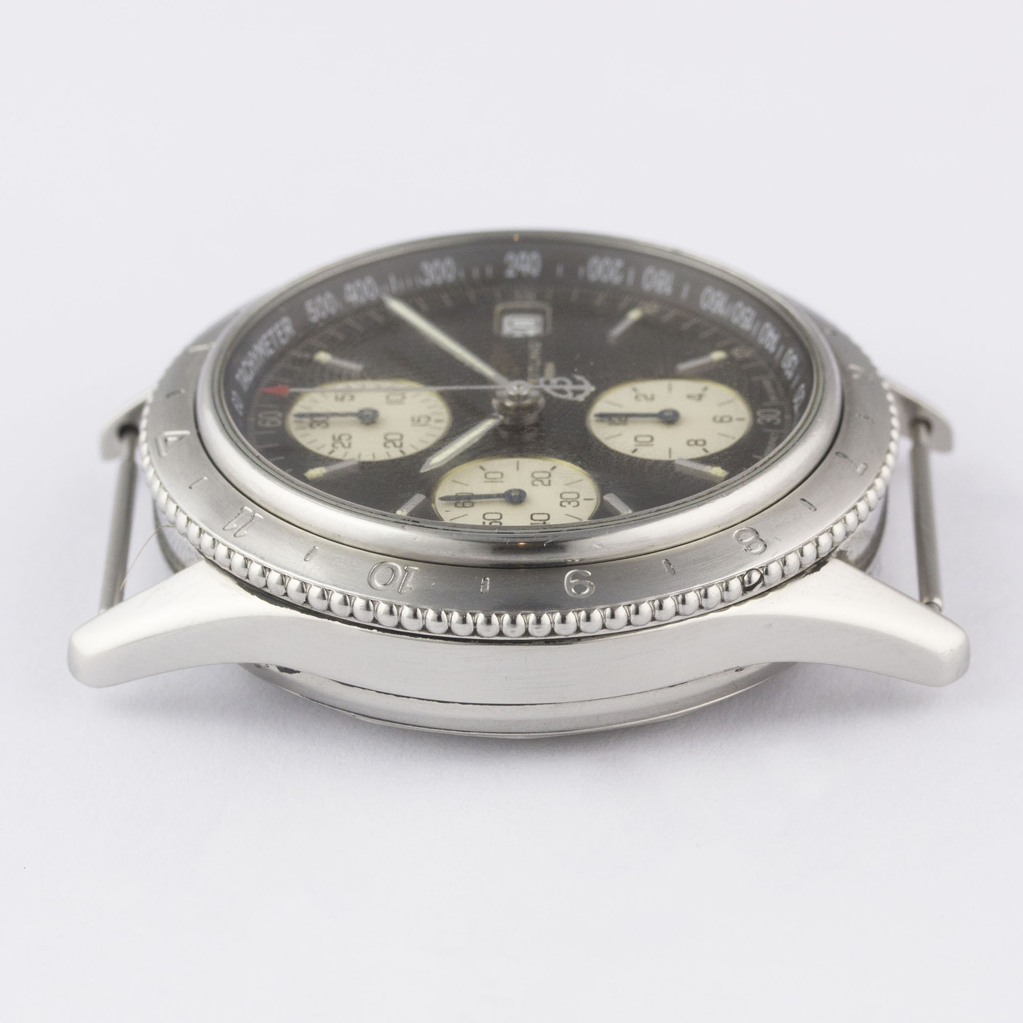 A RARE GENTLEMAN'S STAINLESS STEEL BREITLING NAVITIMER AVI AUTOMATIC CHRONOGRAPH WRIST WATCH CIRCA - Image 8 of 8