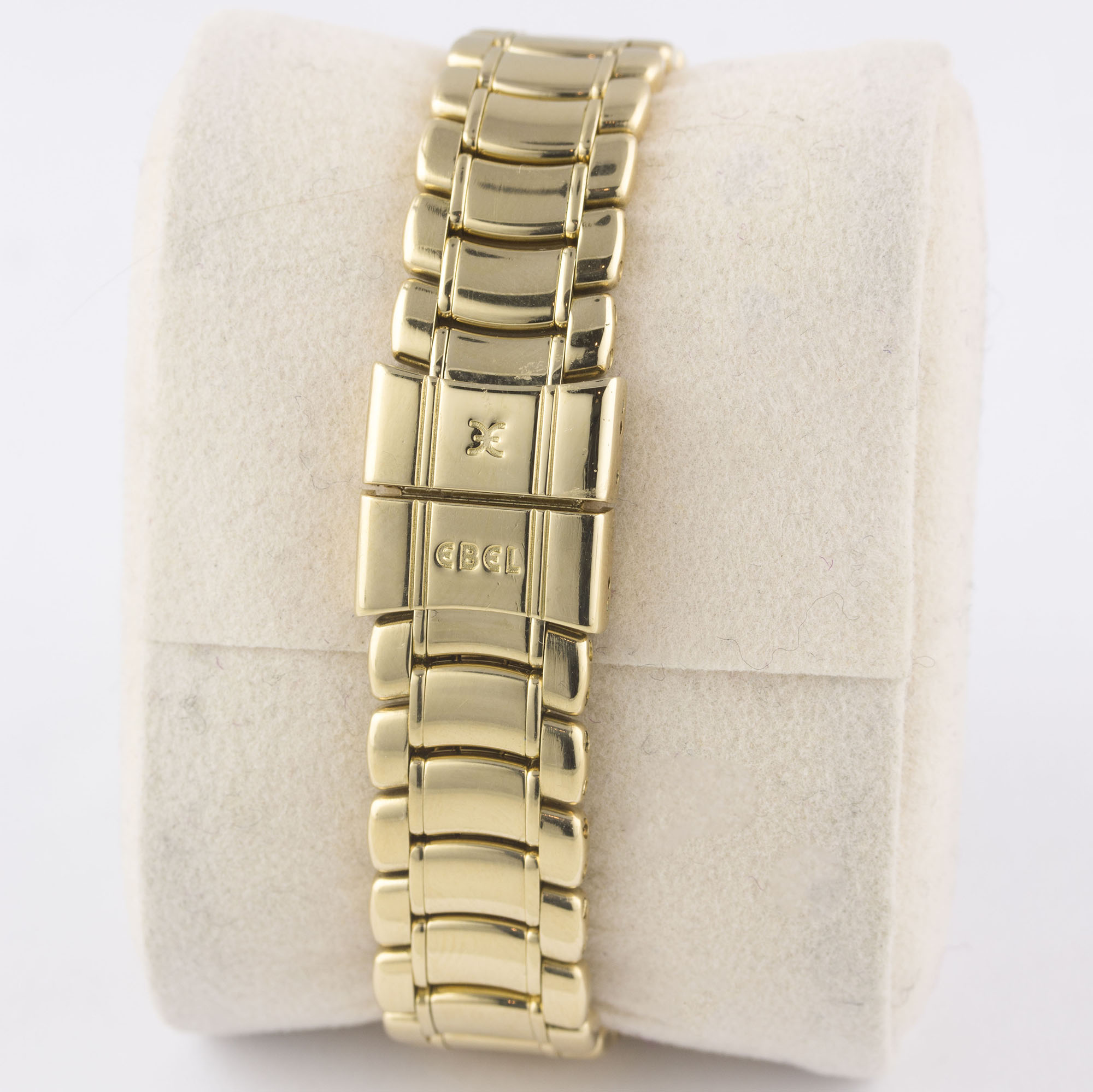 A LADIES 18K SOLID GOLD & DIAMOND EBEL 1911 BRACELET WATCH CIRCA 2000s, REF. E8090224 WITH - Image 5 of 8