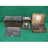 Wooden engineers cabinet (af),